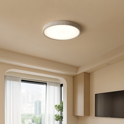 Plafonnier LED en travertin jaune naturel — LZ4X9T1