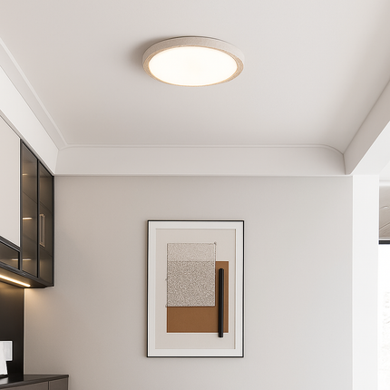 Plafonnier LED en travertin jaune naturel — LZ4X9T1