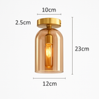 Couleur C-cognac / Blanc chaud