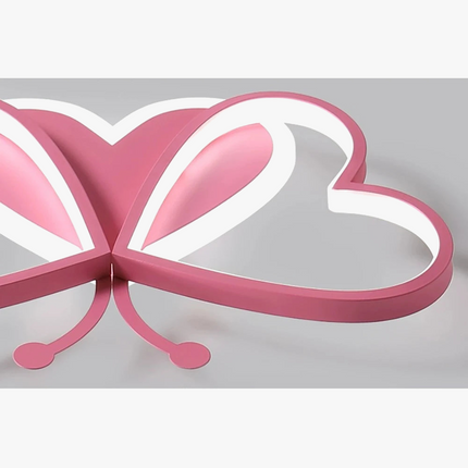 Plafonnier LED encastré en acrylique motif papillon créatif — LZ4X9P