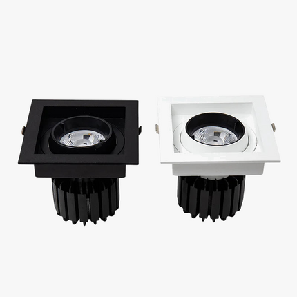 Plafonnier LED encastré anti-éblouissement pour bureau et intérieur — LZ4X9M