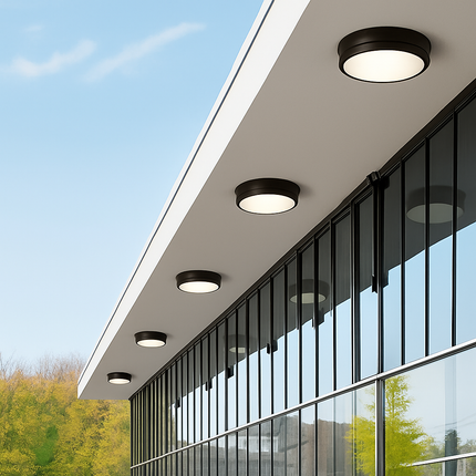 Plafonnier LED étanche pour extérieur, jardin et porche — LZ4X9M
