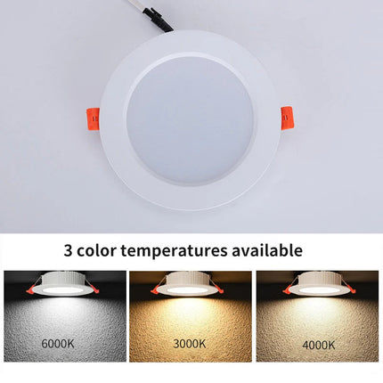 plafonnier led intérieur éclairage blanc froid moderne