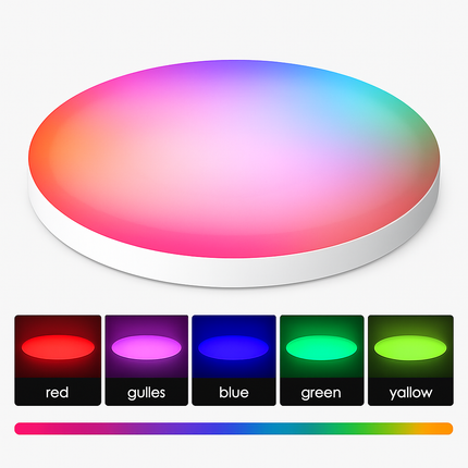 Plafonnier LED intelligent Zigbee avec commande vocale et application — LZ4P9X2