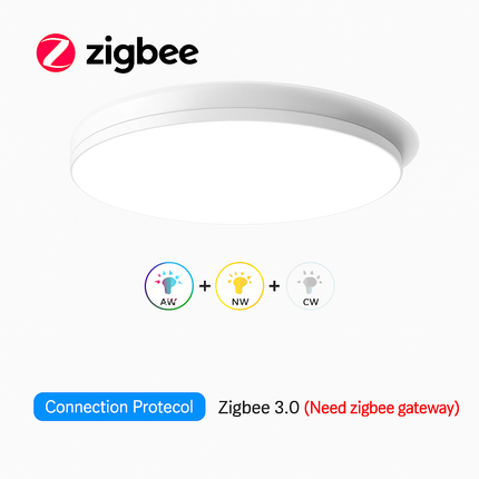 Plafonnier LED intelligent Zigbee avec commande vocale et application — LZ4P9X2
