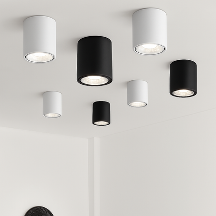 plafonnier led à intensité variable éclairage économique angle ajustable