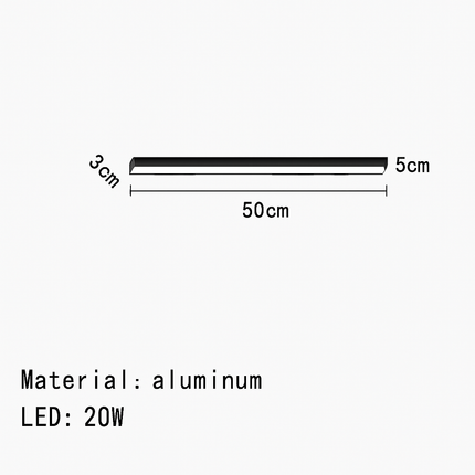 Plafonnier LED ajustable en aluminium au design minimaliste — LZ4X9P2