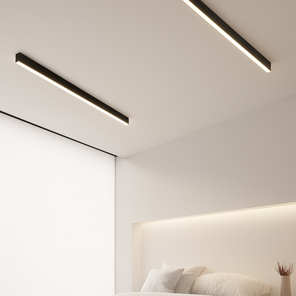 Plafonnier LED ajustable en aluminium au design minimaliste — LZ4X9P2