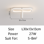 Blanc L30x13x13cm / Trois couleurs