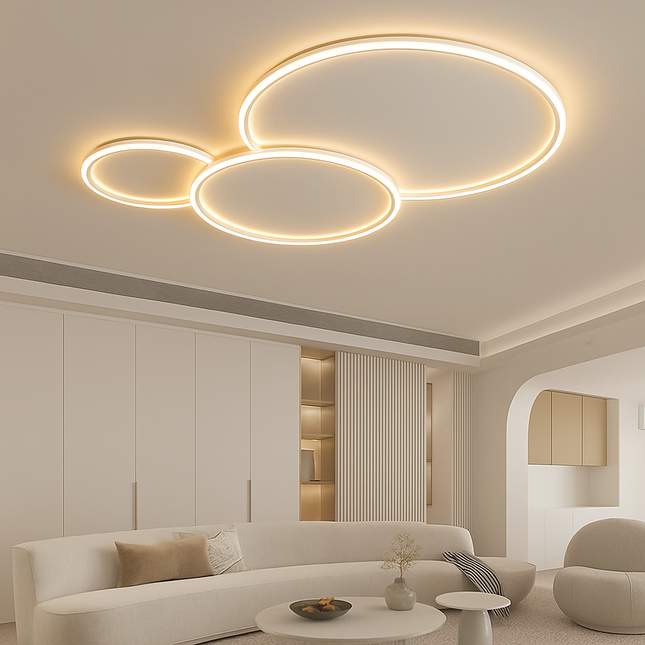 Plafonnier LED minimaliste style nordique pour décoration intérieure — LZ4X9P2Q