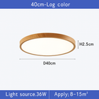 Bûche couleur - 40cm - 36W / Chaude 3000K