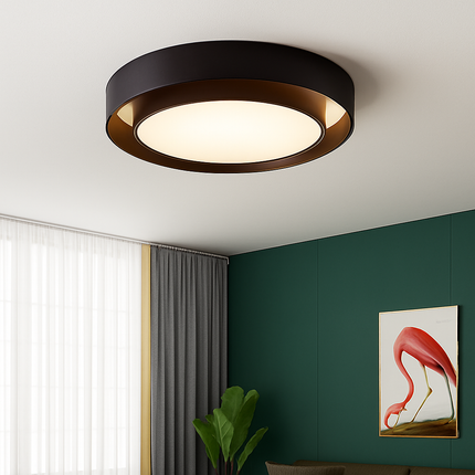 Plafonnier LED moderne avec intensité variable pour intérieur lumineux — LZ4X9M