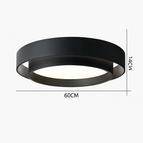 60cm-Noir / Lumière chaude