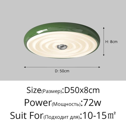 Plafonnier LED design nordique pour intérieur décoratif — LZ4P9XQ