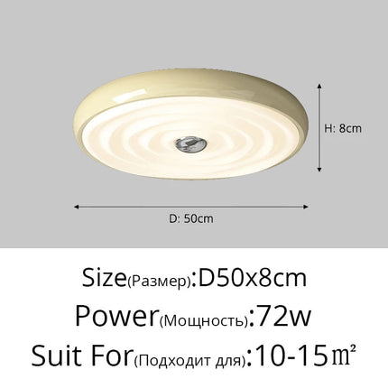 Plafonnier LED design nordique pour intérieur décoratif — LZ4P9XQ