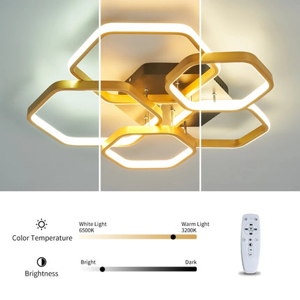 Plafonnier LED créatif pour maison intelligente moderne — LZ4X9P
