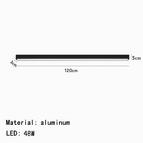 120cm-Noir / Gradable