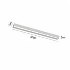 80cm-Blanc / Gradable