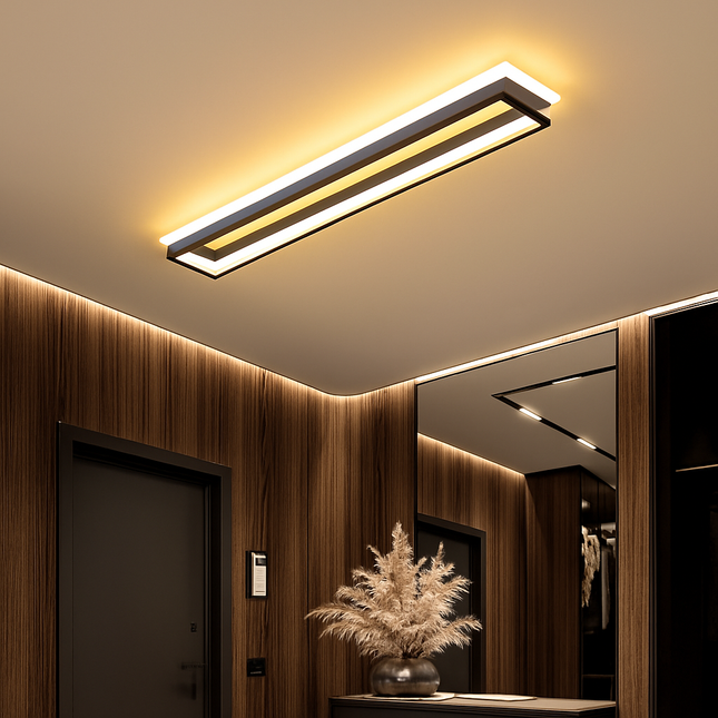 Plafonnier LED moderne à bande longue pour éclairage général — LZ4X9P