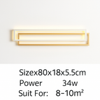 Or L80cm 34W / Blanc chaud Pas de télécommande