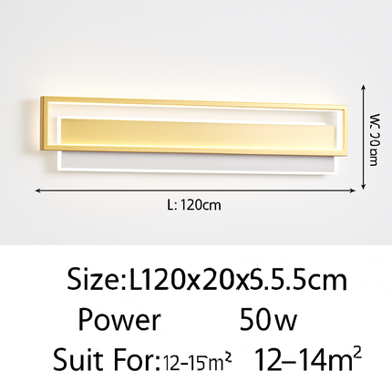 Plafonnier LED moderne à bande longue pour éclairage général — LZ4X9P