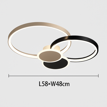 plafonnier led moderne luminaire décoratif d'intérieur idéal pour tous espaces