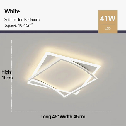 plafonnier led moderne luminaire décoratif intérieur design élégant