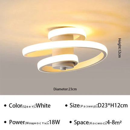 plafonnier à led moderne pour éclairage intérieur design