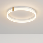 Rond Blanc 40CM / Blanc chaud (sans télécommande)