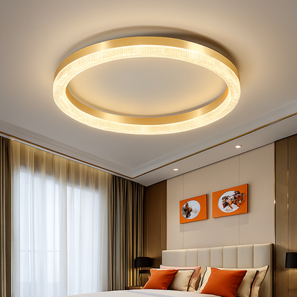 Plafonnier LED moderne pour ambiance chaleureuse et décoration intérieure — LZ4X9Q2F