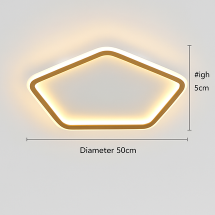 Plafonnier LED moderne pour ambiance chaleureuse et décoration intérieure — LZ4X9T2