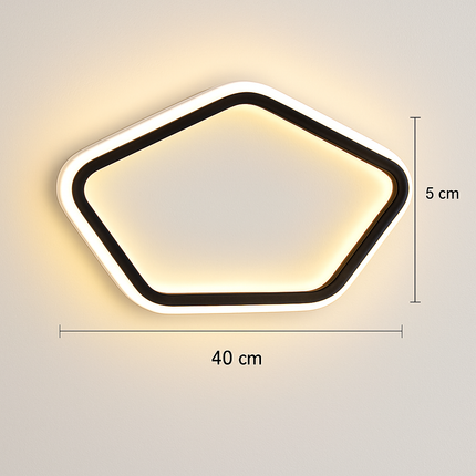 Plafonnier LED moderne pour ambiance chaleureuse et décoration intérieure — LZ4X9T2
