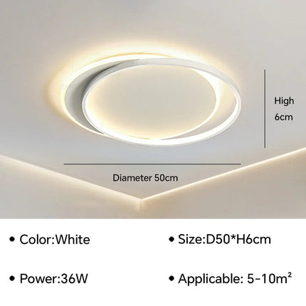 Plafonnier LED design moderne pour décoration intérieure — LZ4X9T2