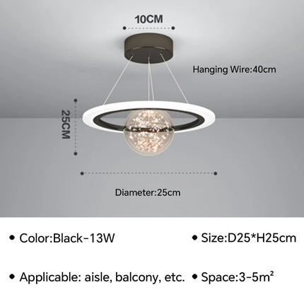 Plafonnier LED moderne pour éclairage intérieur élégant — LZ4X9P2