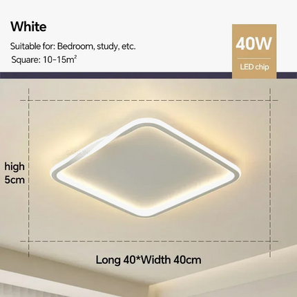 Plafonnier LED contemporain pour décoration intérieure élégante — LZ4X9QJ2