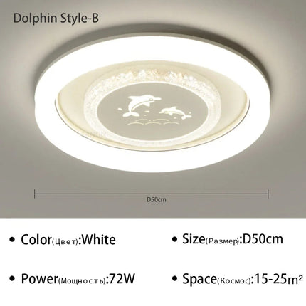 Plafonnier LED moderne pour décoration intérieure lumineuse et élégante — LZ4X9T2