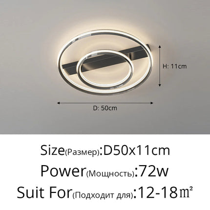 Plafonnier LED moderne pour décoration intérieure lumineuse — LZ4X9QJ