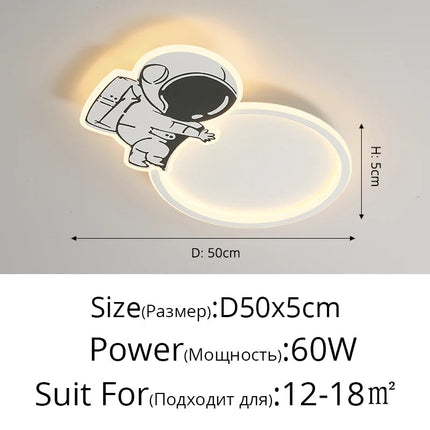 Plafonnier LED moderne pour décoration intérieure lumineuse et élégante — LZ4X9Q2
