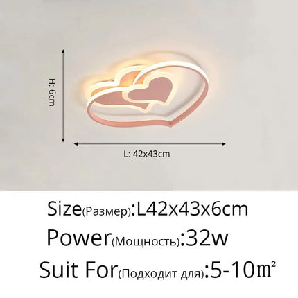 Plafonnier LED élégant au design moderne pour intérieur — LZ4Q7M2