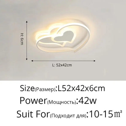 Plafonnier LED élégant au design moderne pour intérieur — LZ4Q7M2