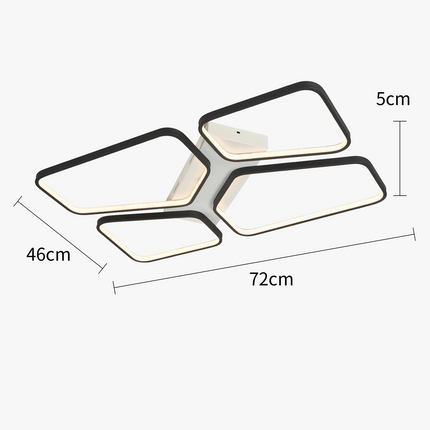 Plafonnier LED intérieur au design moderne et élégant — LZ4T9QJ