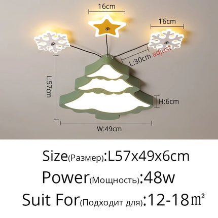 Plafonnier LED contemporain pour intérieur ambiance chaleureuse — LZ4X9T2