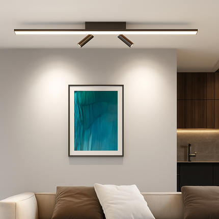 Plafonnier LED moderne polyvalent pour toutes pièces — LZ4X9M