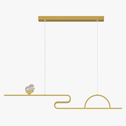 Plafonnier LED moderne pour éclairage intérieur créatif — LZ4X9P