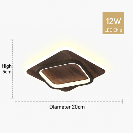 Plafonnier LED élégant pour éclairage intérieur moderne — LZ4X9P