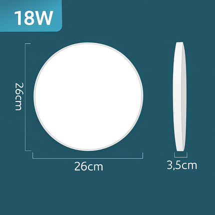 Plafonnier LED pour éclairage intérieur moderne et élégant — LZ4N7Q2