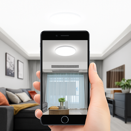 Plafonnier LED pour éclairage intérieur moderne et élégant — LZ4N7Q2
