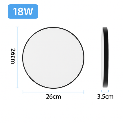 Plafonnier LED pour éclairage intérieur moderne et élégant — LZ4N7Q2