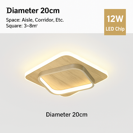 Plafonnier LED élégant pour éclairage intérieur moderne — LZ4X9P
