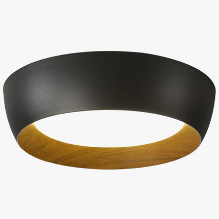 Plafonnier LED réglable en fer et bois style minimaliste italien — LZ4X9T2